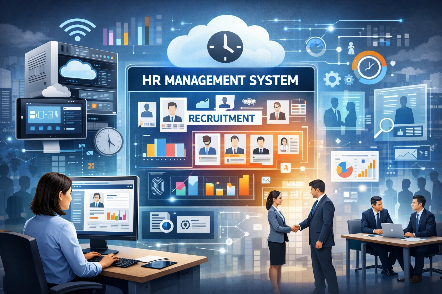 数字化人事管理系统：整合人力资源软件与云端考勤系统的新生代招聘策略
