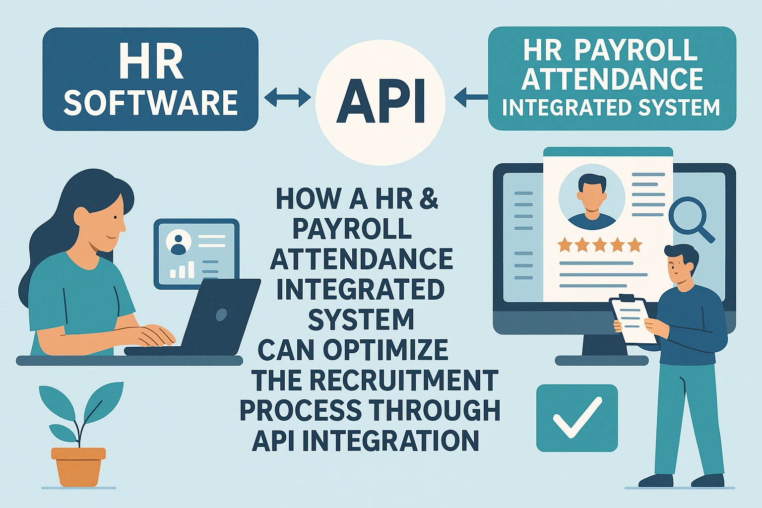 人力资源软件与人事工资考勤一体化系统如何通过API接口优化招聘流程