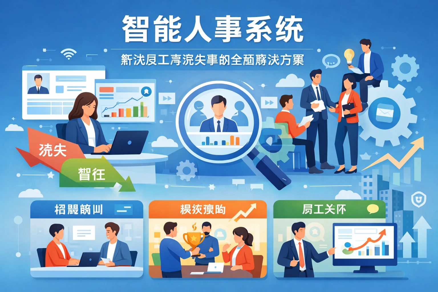 智能人事系统：解决员工高流失率的全面解决方案