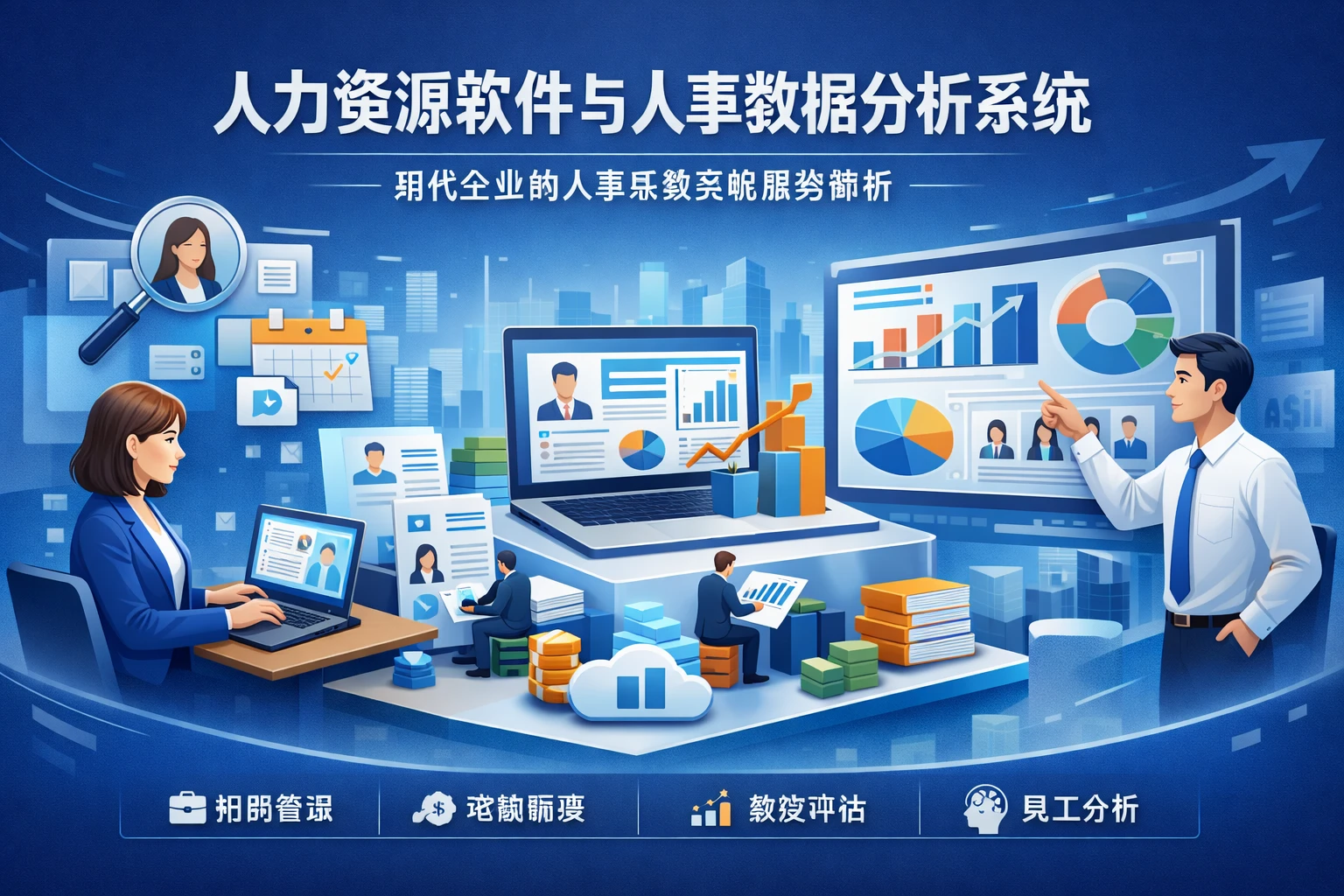 人力资源软件与人事数据分析系统：现代企业的人事系统实施服务解析