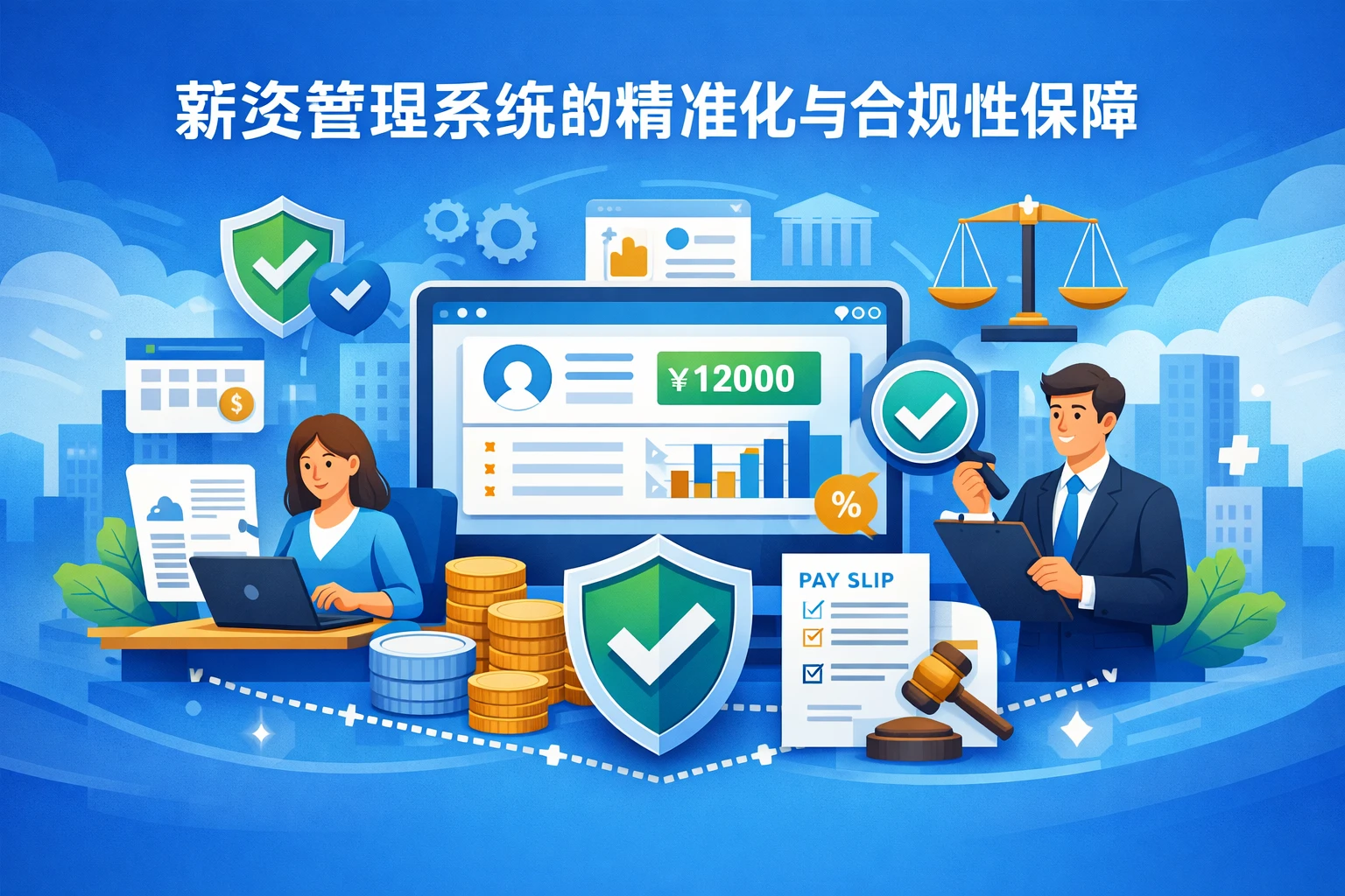 薪资管理系统的精准化与合规性保障
