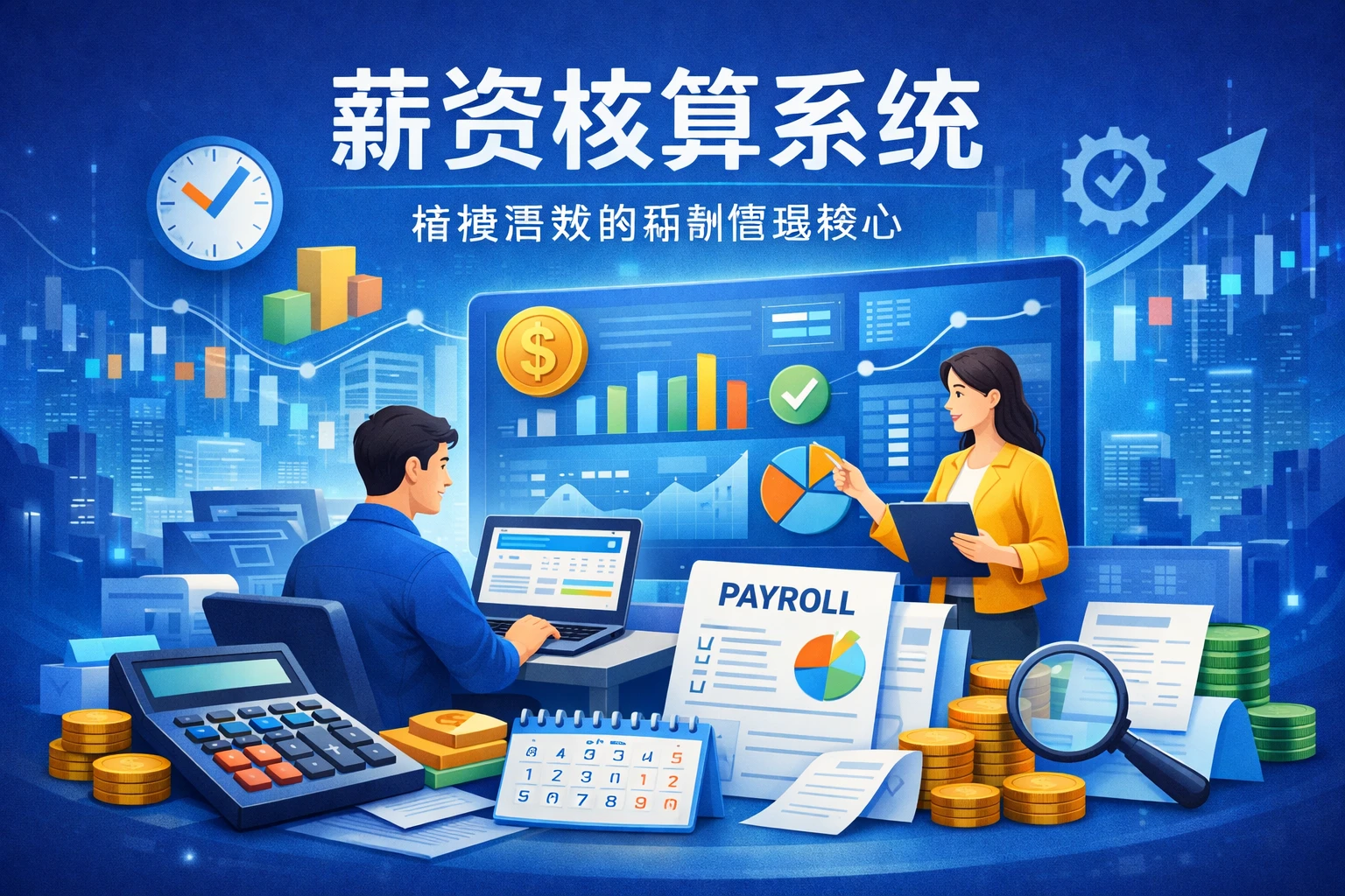 薪资核算系统：精准高效的薪酬管理核心