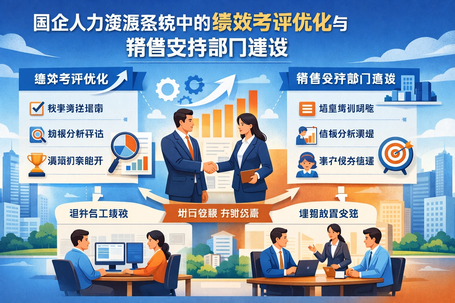 国企人力资源系统中的绩效考评优化与销售支持部门建设