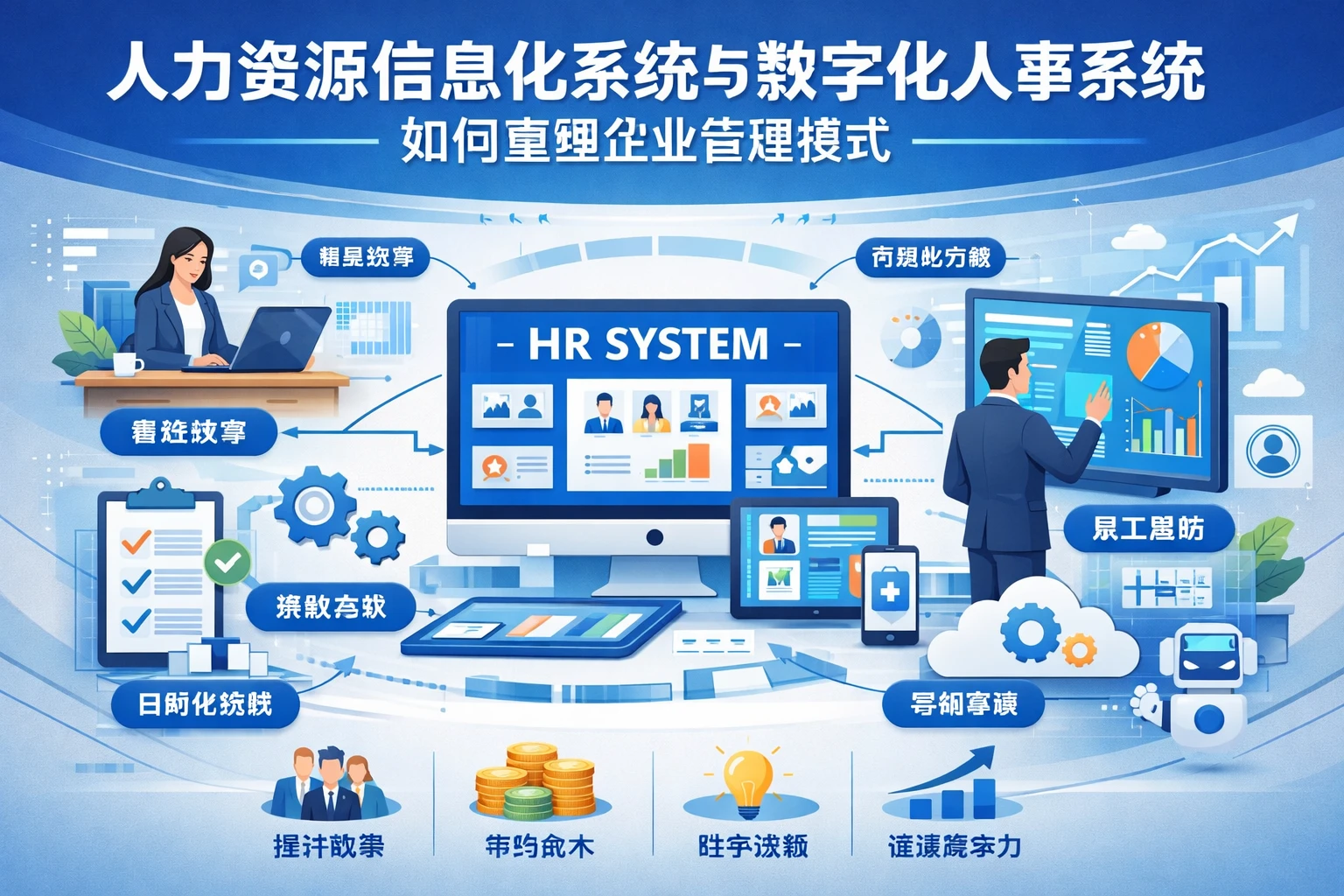 人力资源信息化系统与数字化人事系统如何重塑企业管理模式