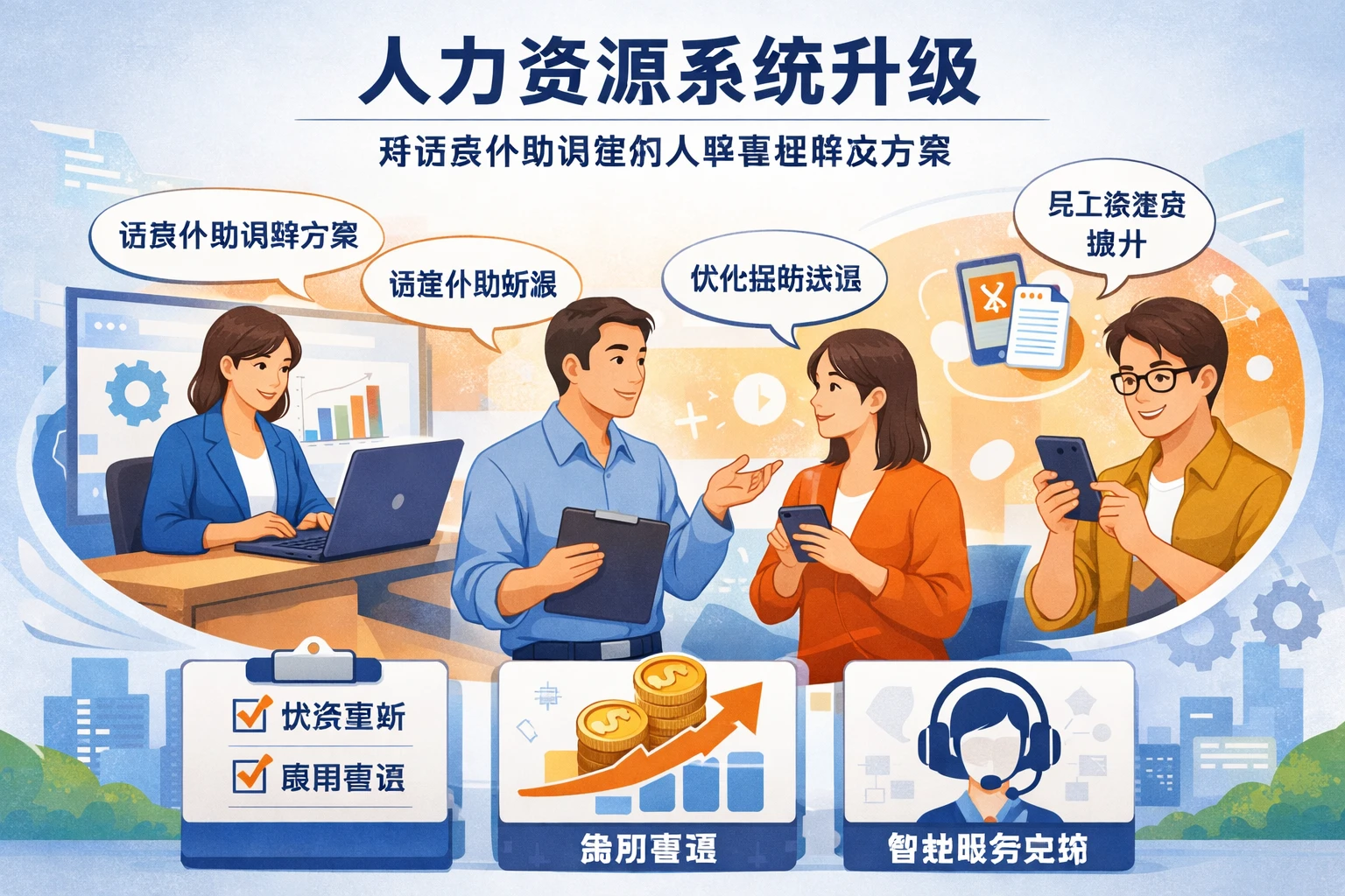 人力资源系统升级：对话费补助调整的人事管理解决方案