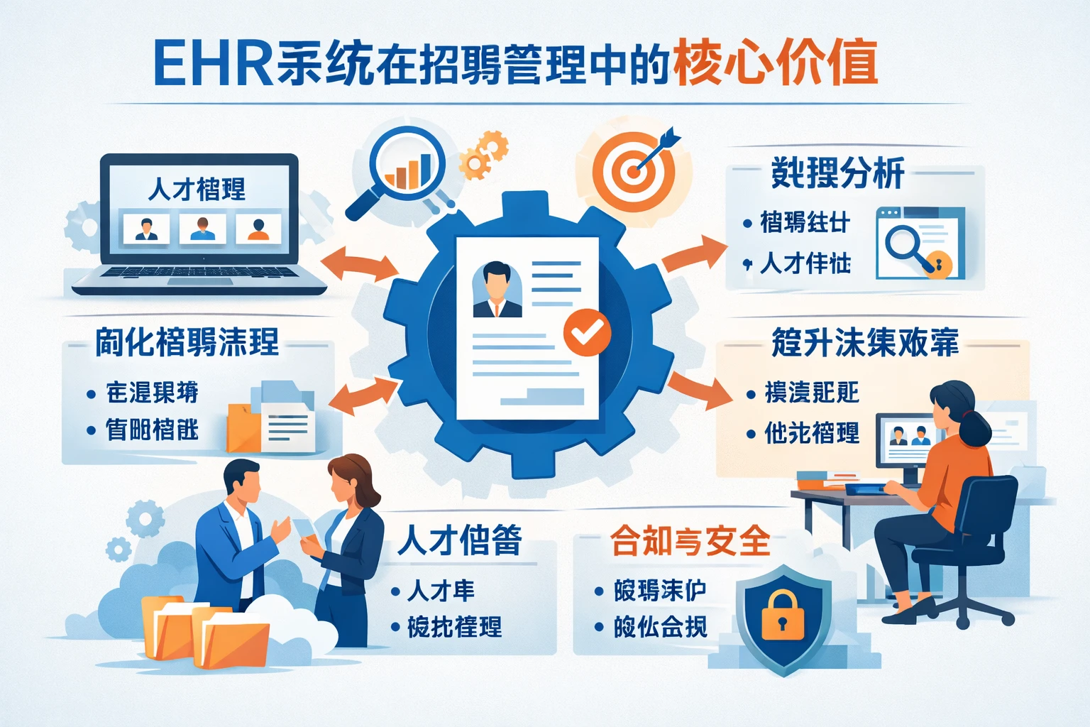 EHR系统在招聘管理中的核心价值