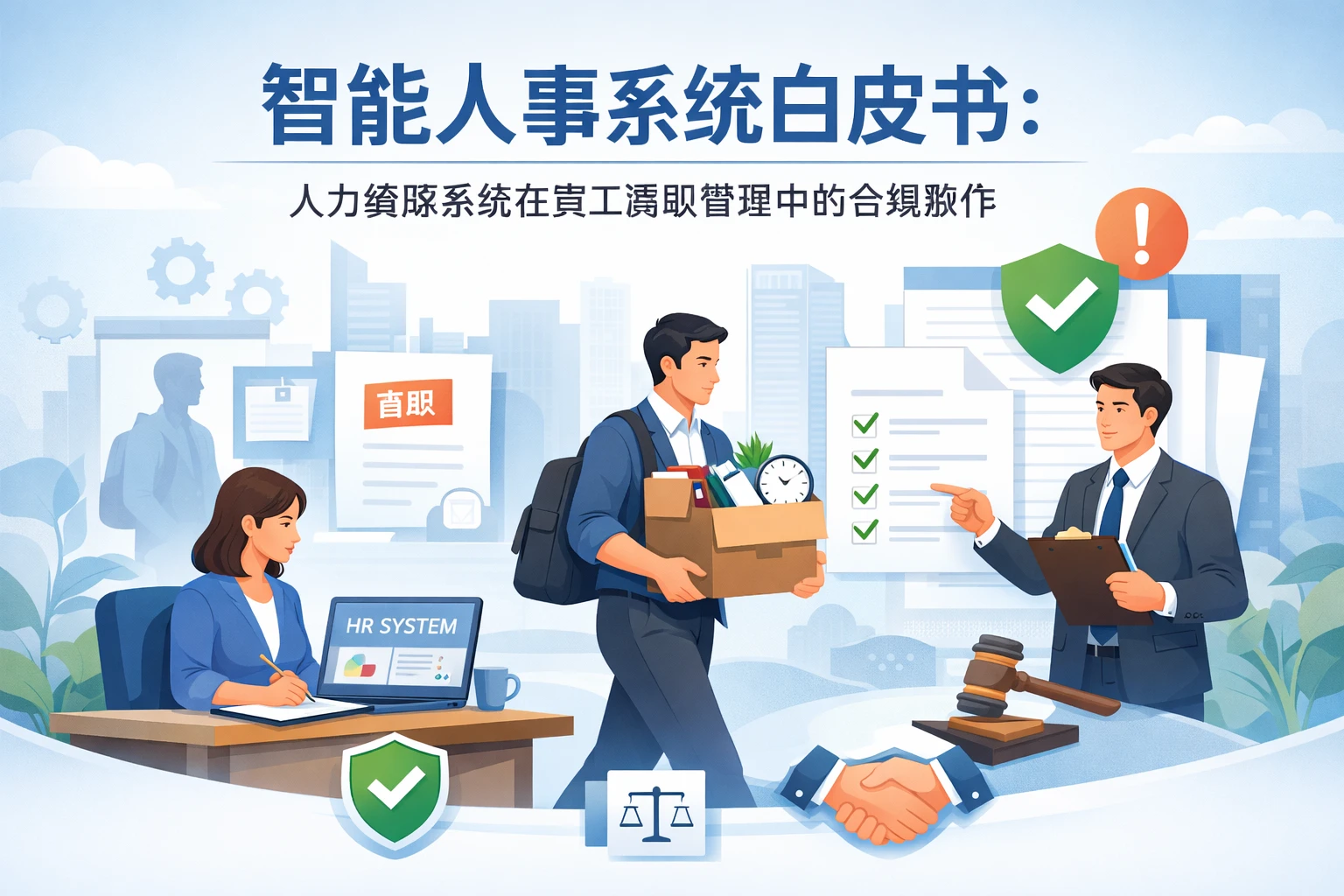智能人事系统白皮书:人力资源系统在员工离职管理中的合规操作