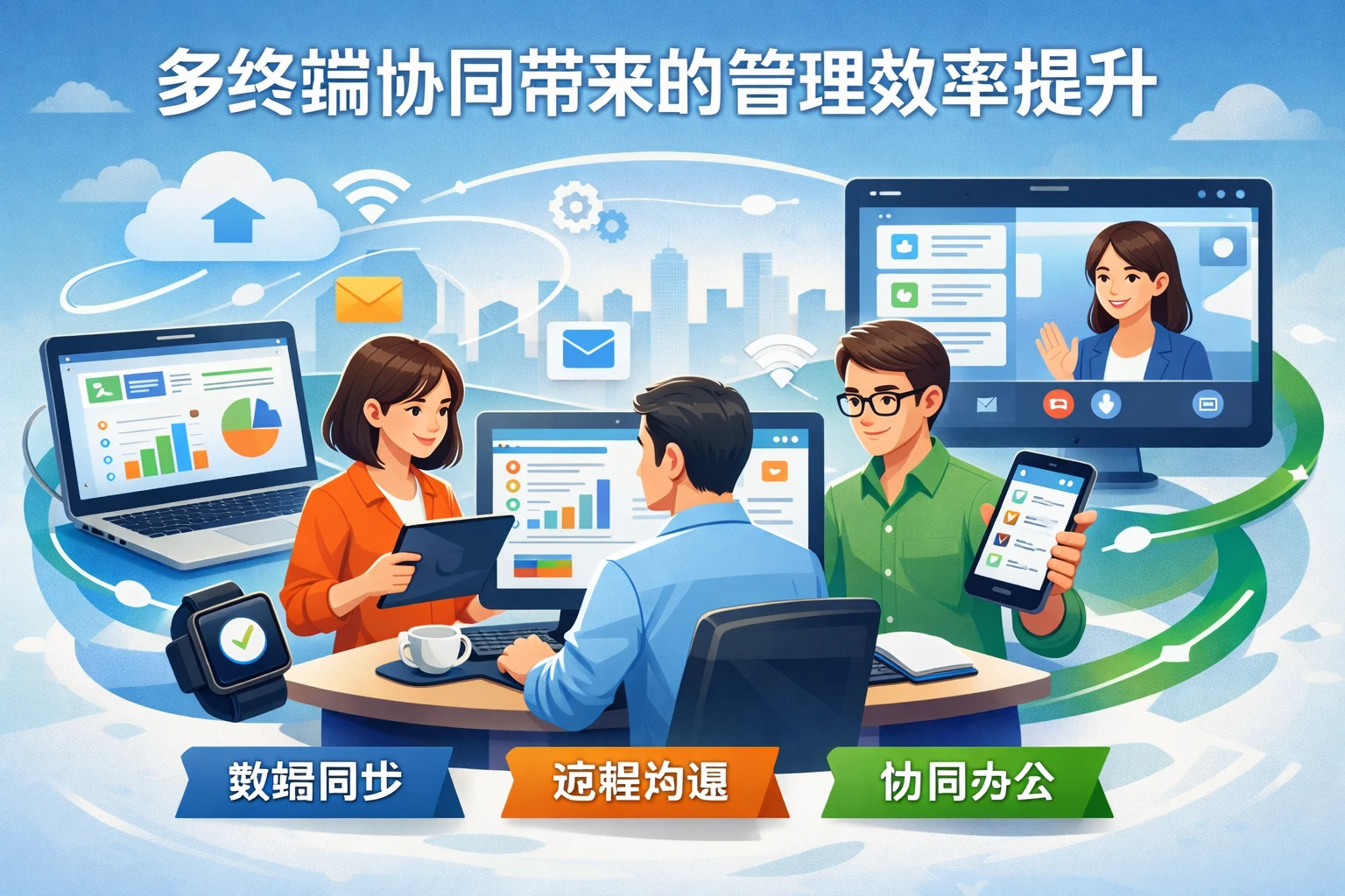 多终端协同带来的管理效率提升