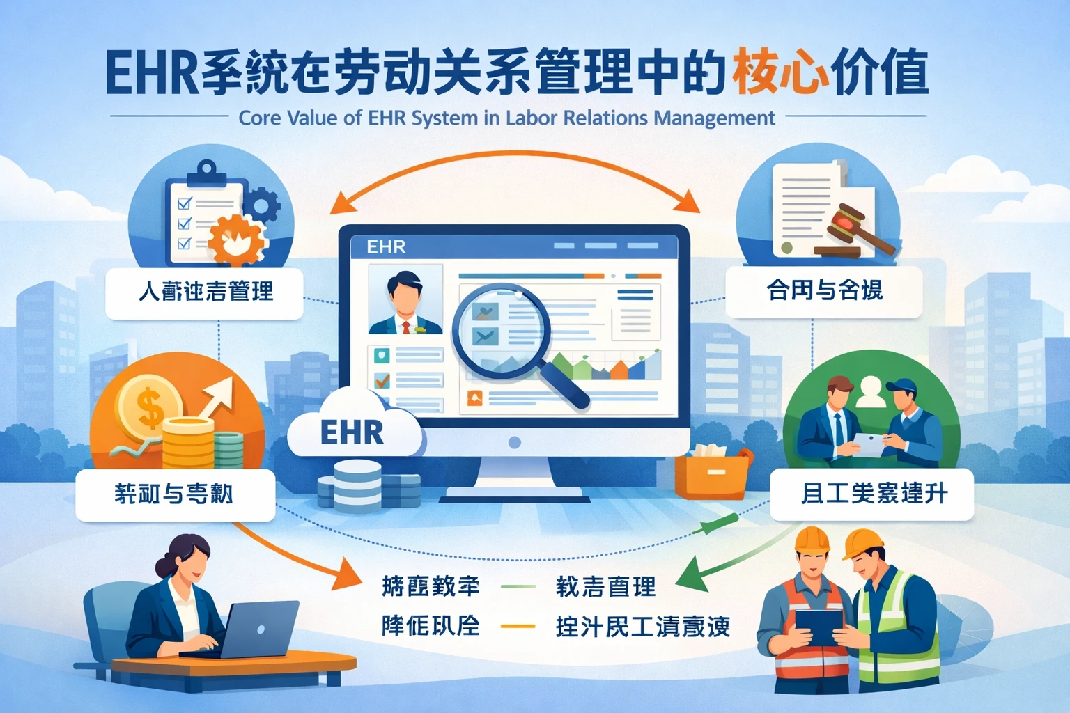 EHR系统在劳动关系管理中的核心价值