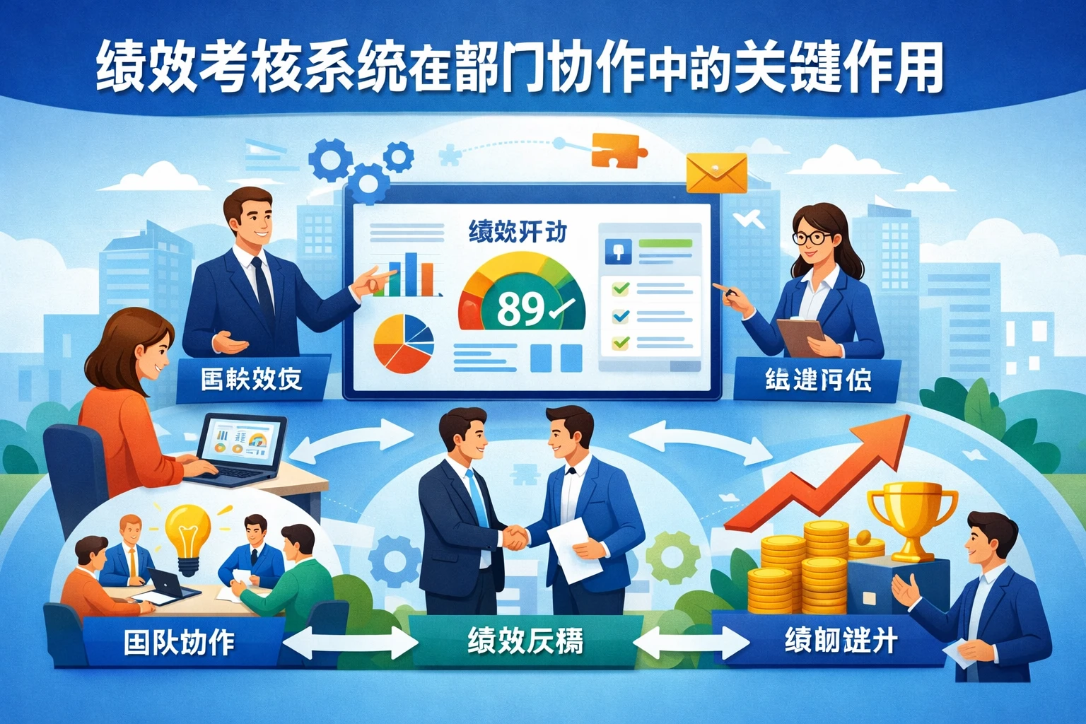 绩效考核系统在部门协作中的关键作用