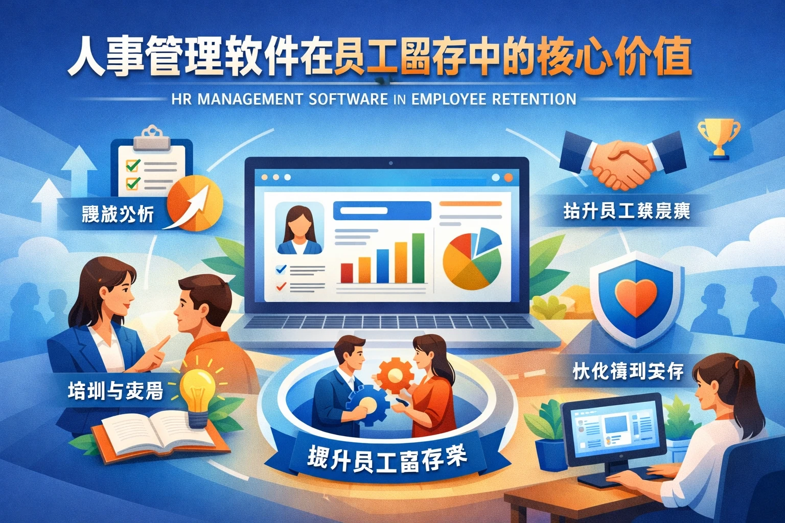 人事管理软件在员工留存中的核心价值