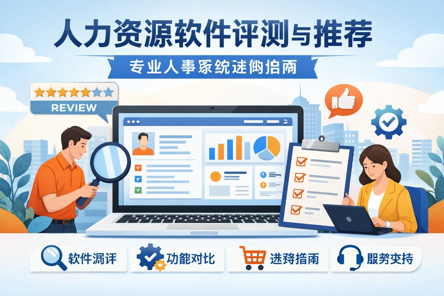 人力资源软件评测与推荐：专业人事系统选购指南