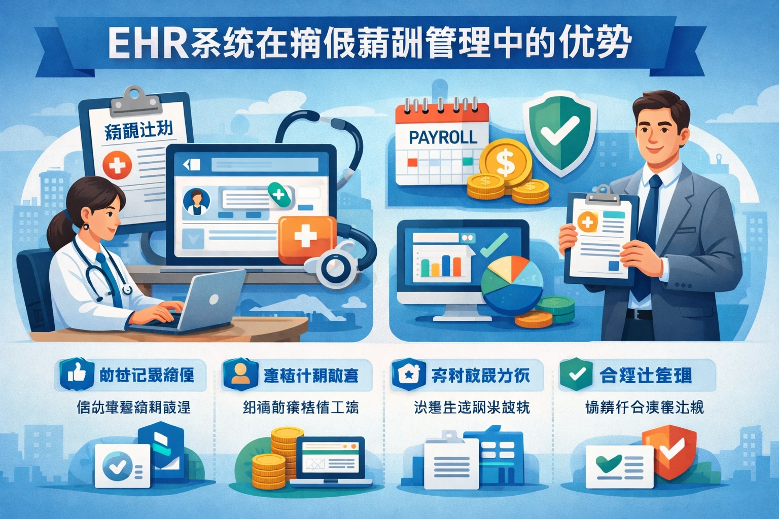 EHR系统在病假薪酬管理中的优势