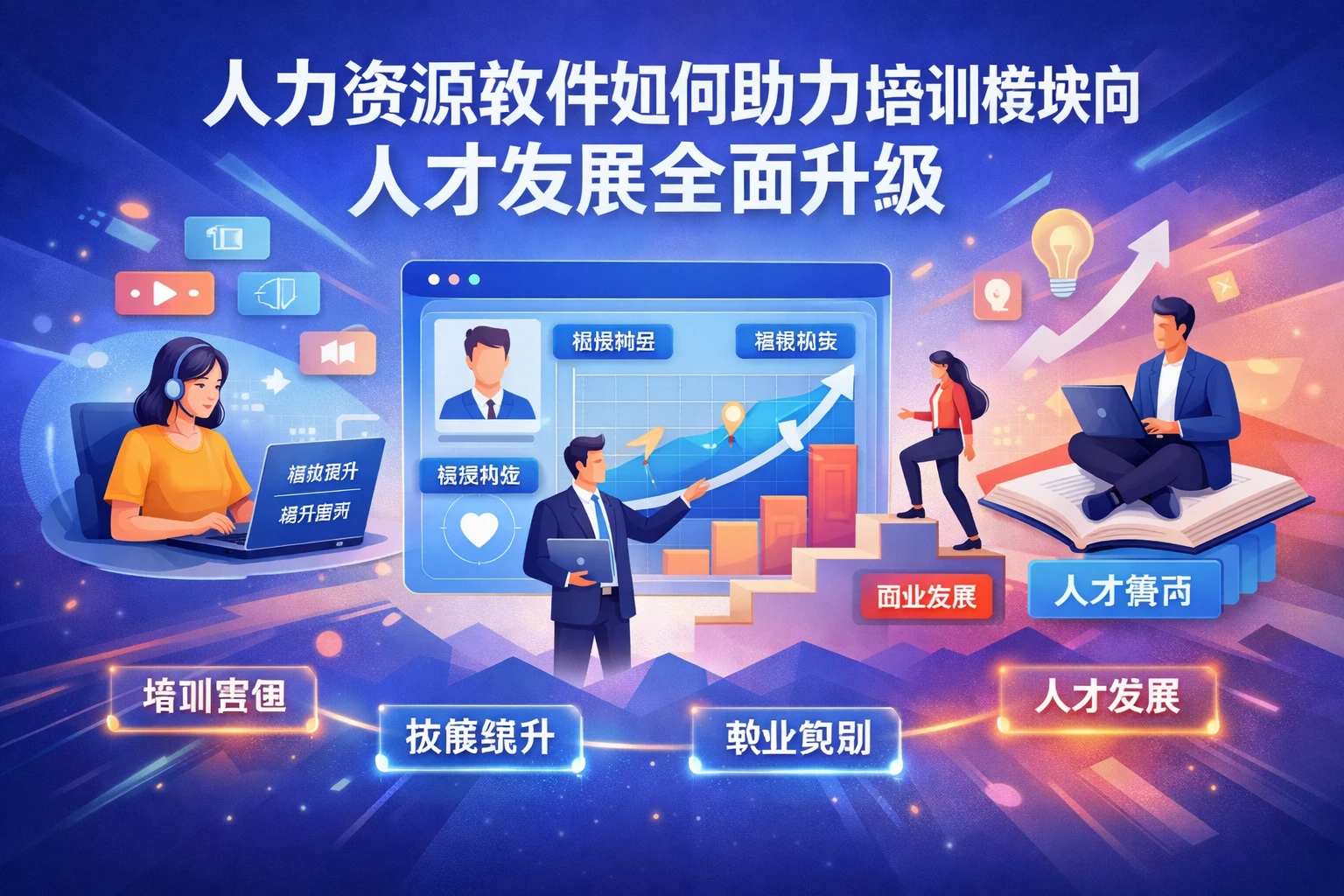 人力资源软件如何助力培训模块向人才发展全面升级