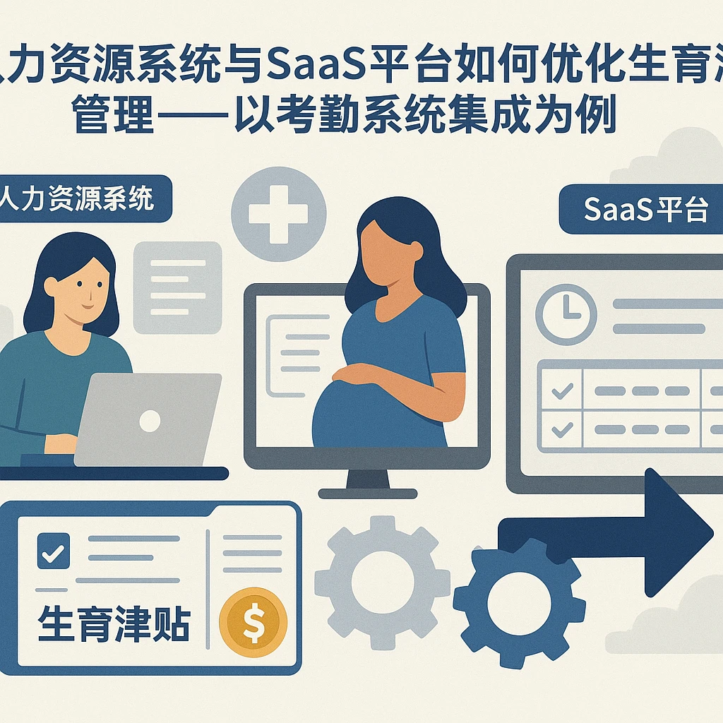 人力资源系统与SaaS平台如何优化生育津贴管理——以考勤系统集成为例