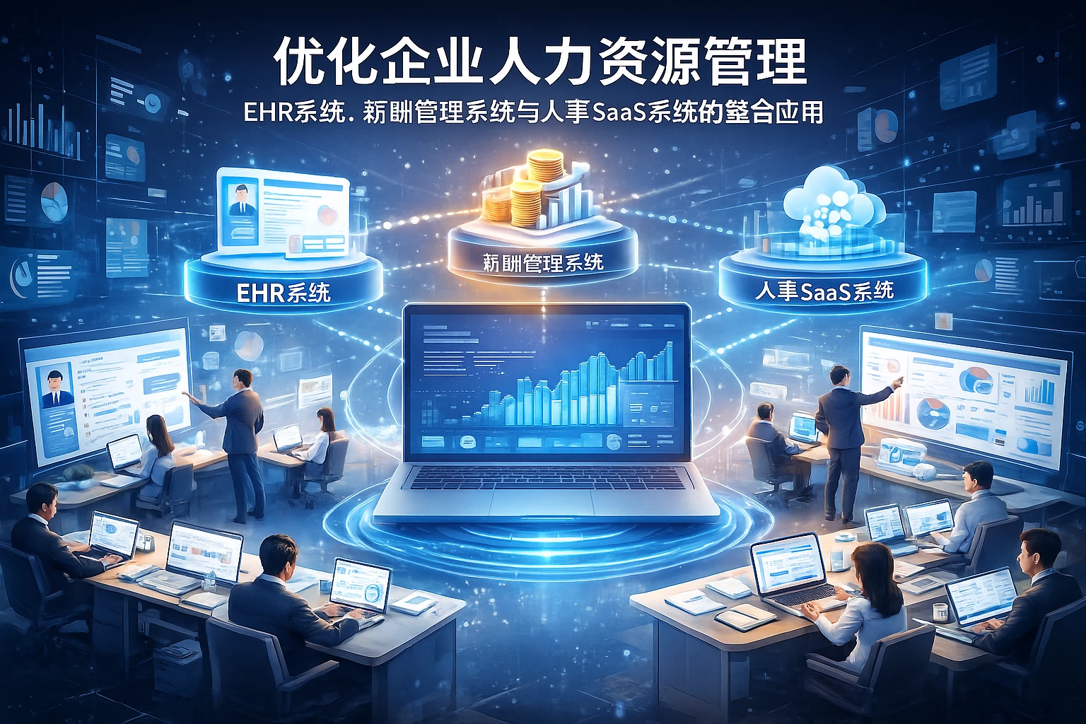 优化企业人力资源管理:ehr系统、薪酬管理系统与人事SaaS系统的整合应用