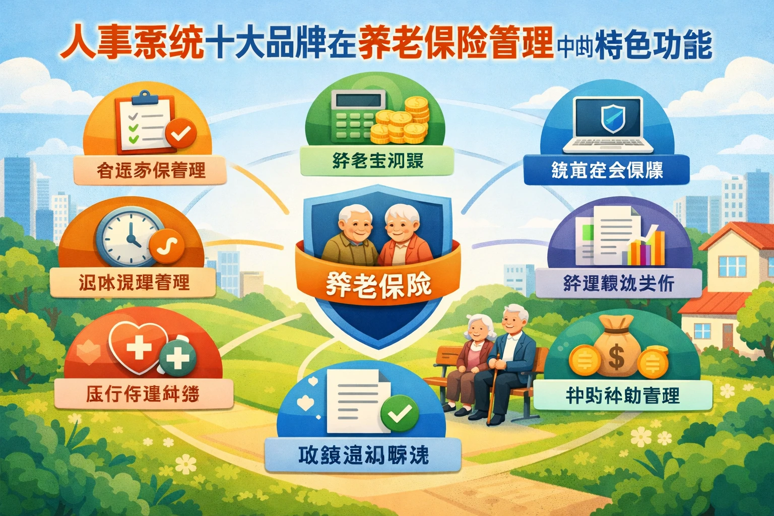 人事系统十大品牌在养老保险管理中的特色功能