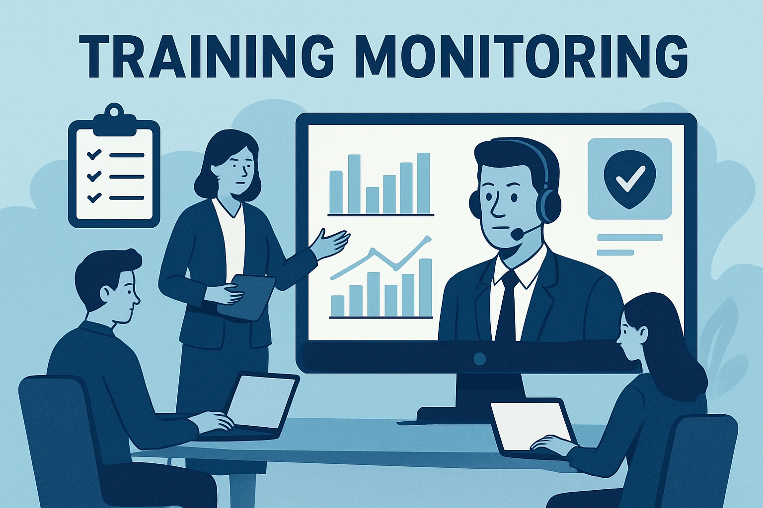 培训过程全面监控