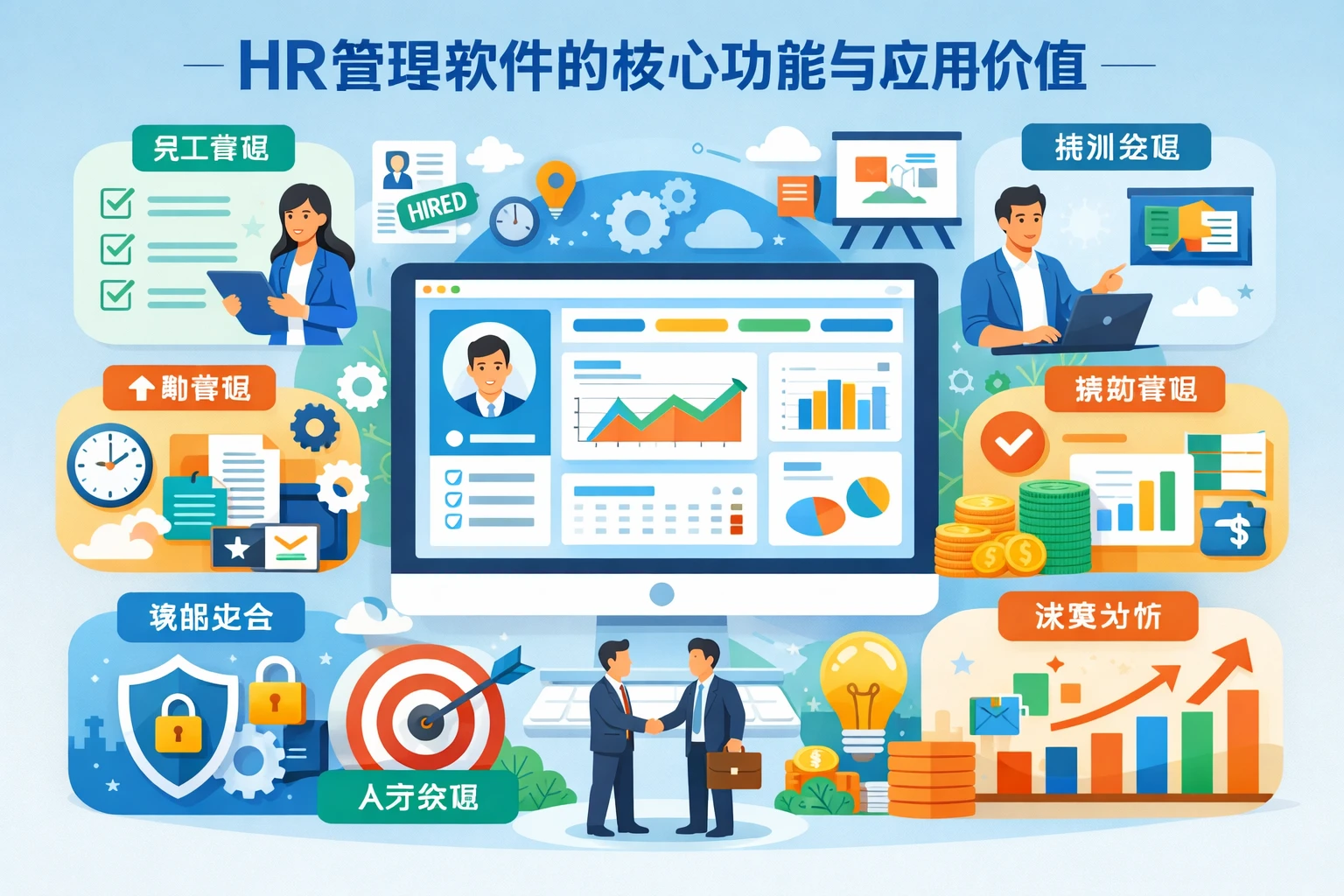 HR管理软件的核心功能与应用价值