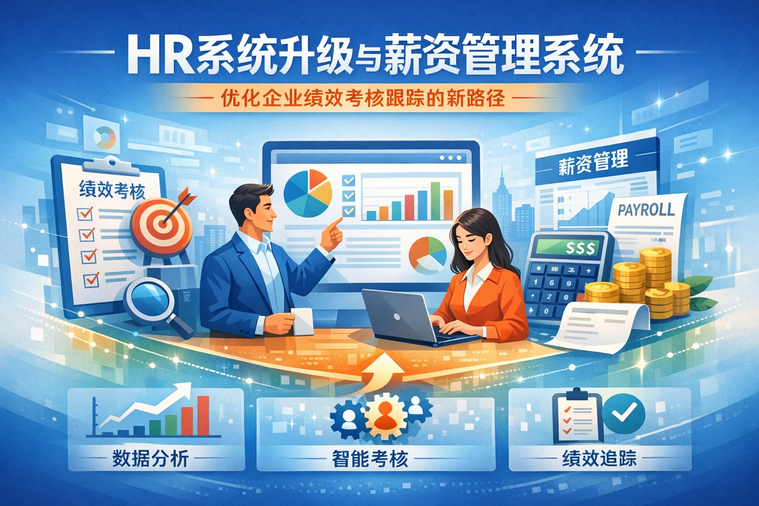 HR系统升级与薪资管理系统：优化企业绩效考核跟踪的新路径
