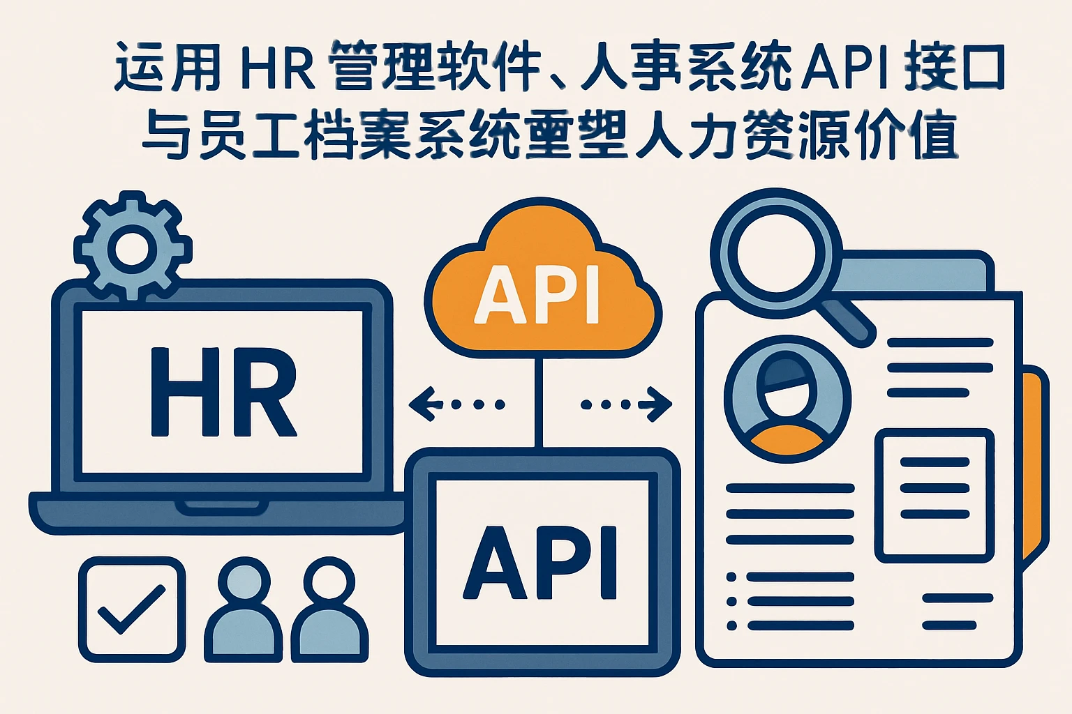 运用HR管理软件、人事系统API接口与员工档案系统重塑人力资源价值