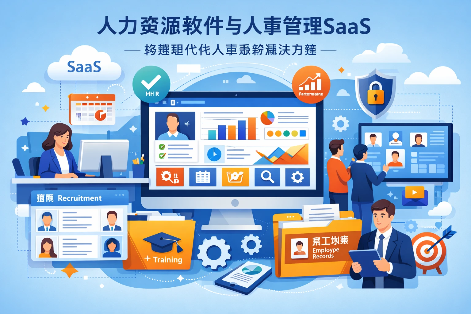 人力资源软件与人事管理SaaS:构建现代化人事系统解决方案