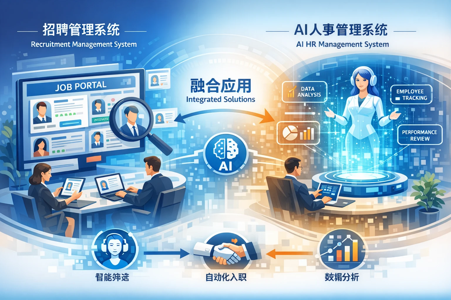现代企业的人事系统革新：招聘管理系统与AI人事管理系统的融合应用