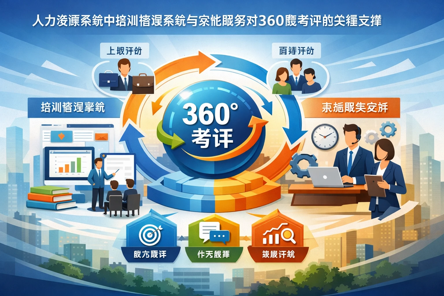 人力资源系统中培训管理系统与实施服务对360度考评的关键支撑