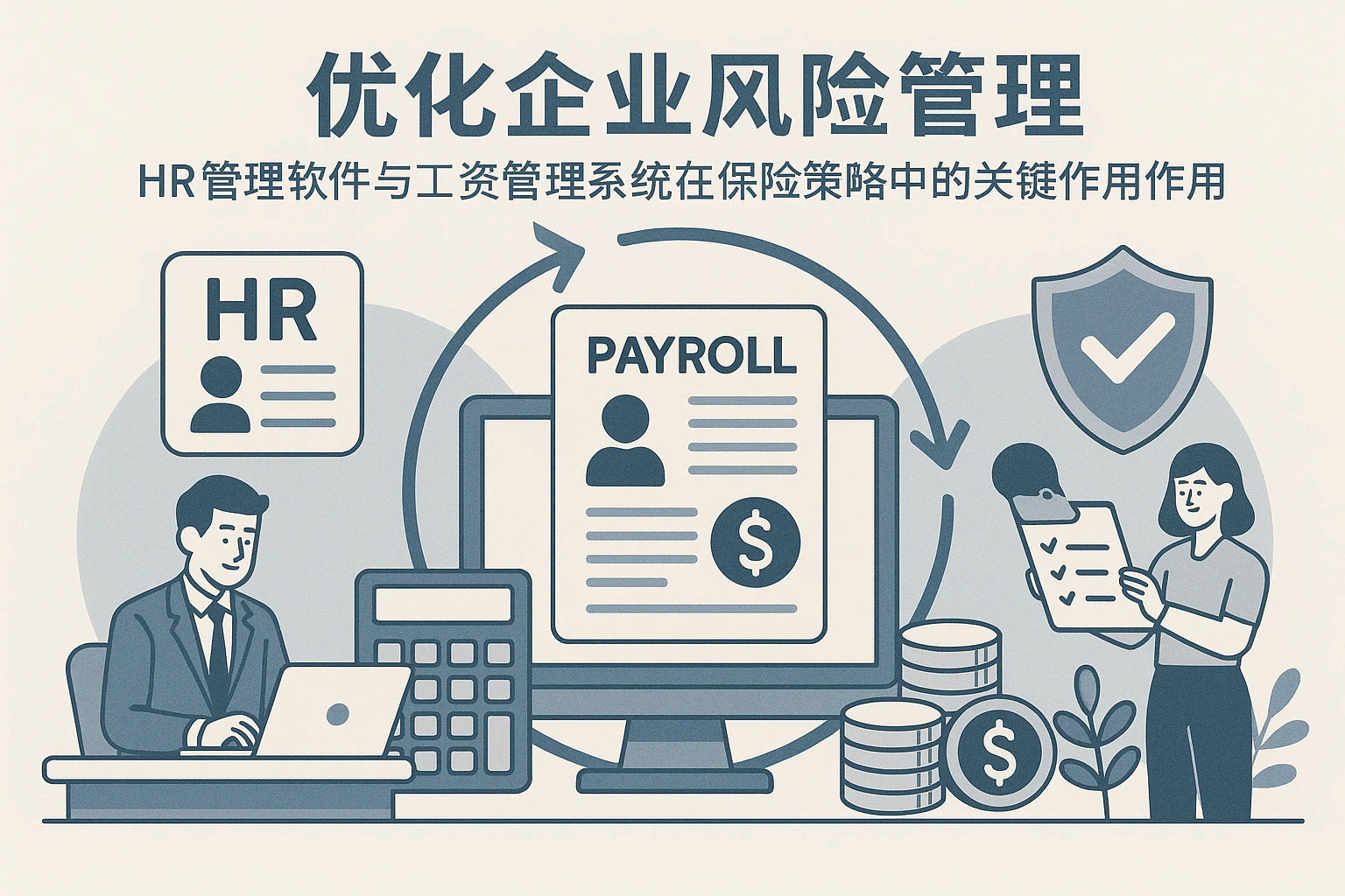 优化企业风险管理:HR管理软件与工资管理系统在保险策略中的关键作用