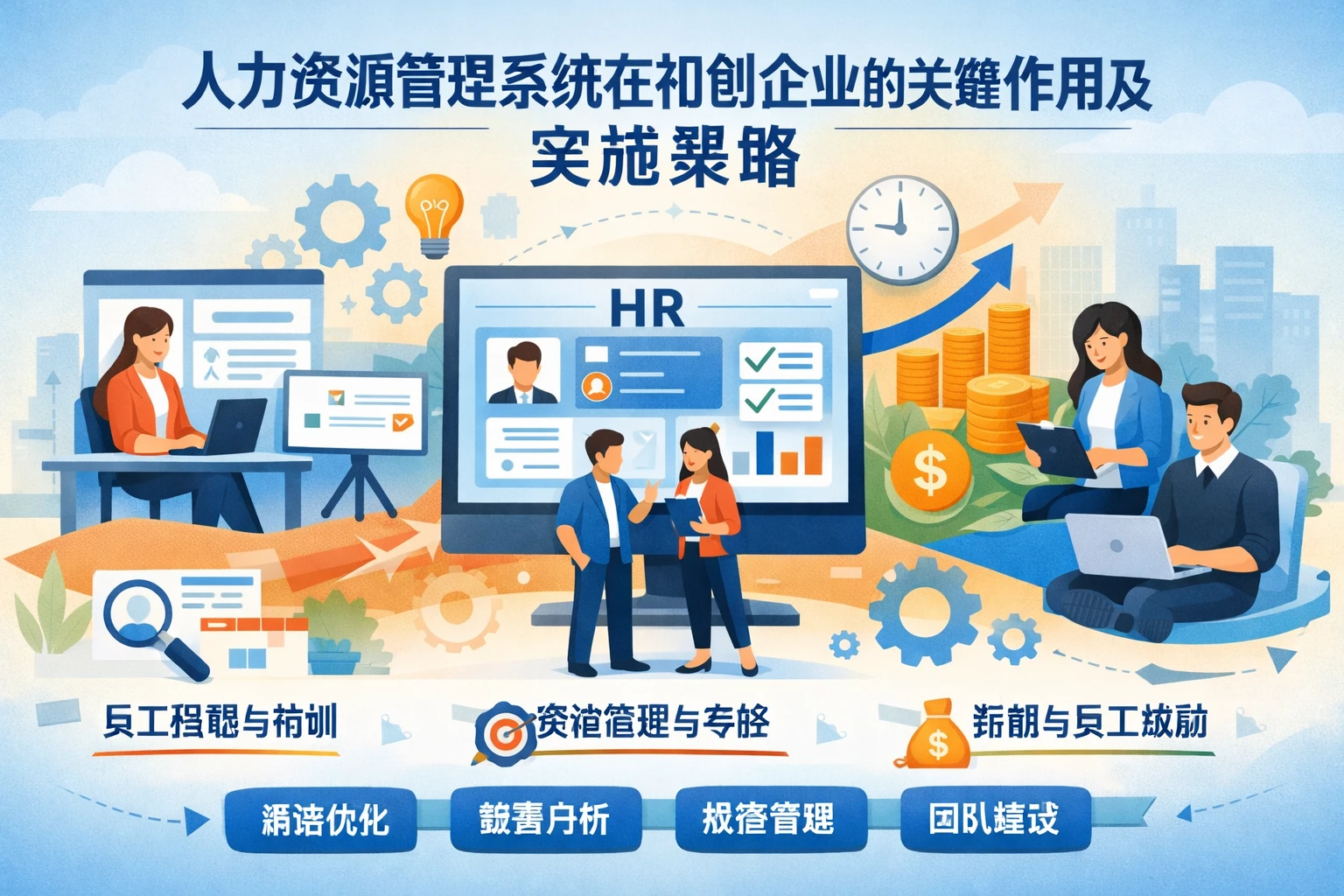 人力资源管理系统在初创企业的关键作用及实施策略