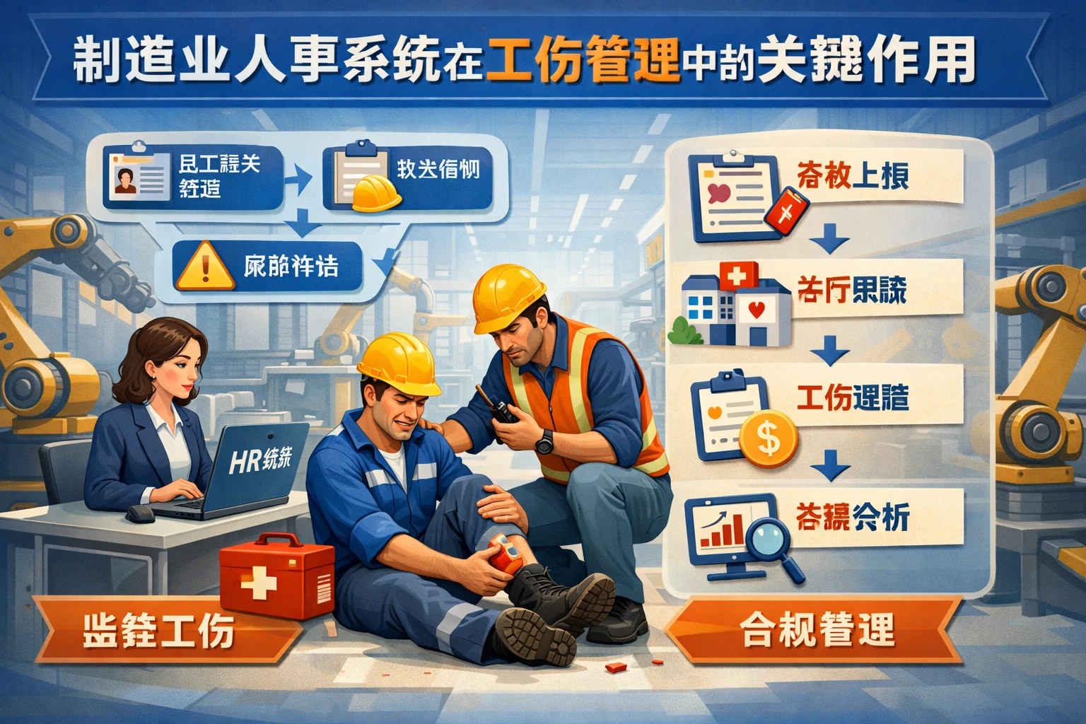 制造业人事系统在工伤管理中的关键作用