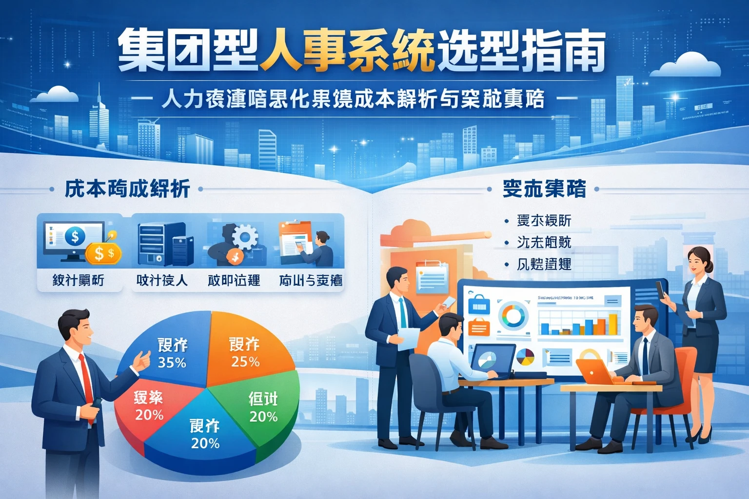 集团型人事系统选型指南：人力资源信息化系统成本解析与实施策略