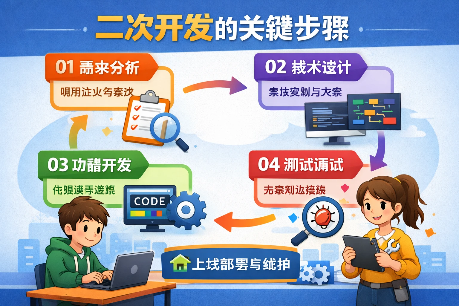 二次开发的关键步骤