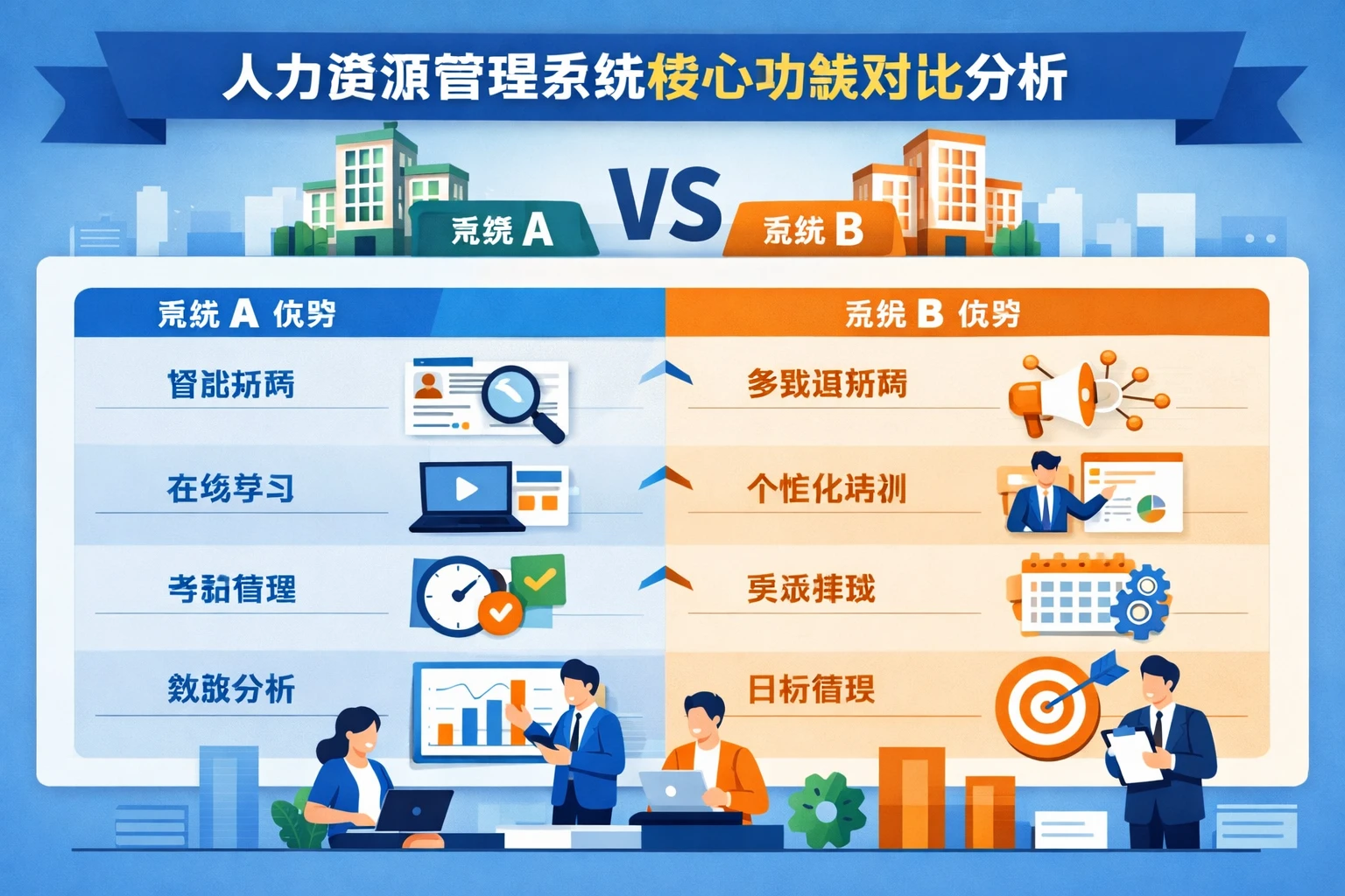 人力资源管理系统核心功能对比分析