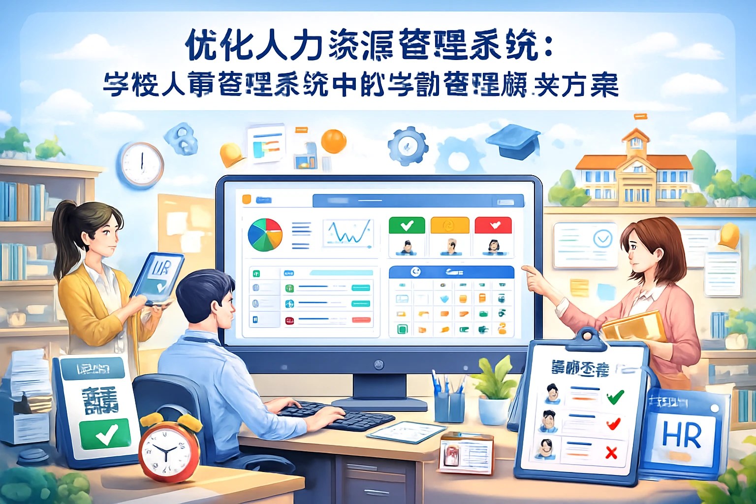 优化人力资源管理系统：学校人事管理系统中的考勤管理解决方案