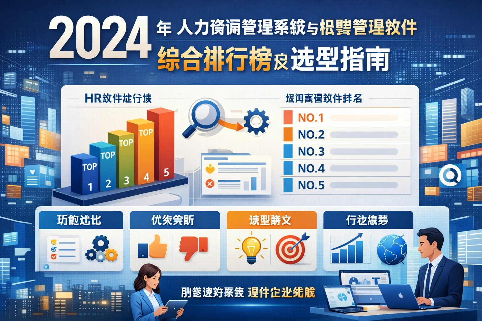 2024年人力资源管理系统与招聘管理软件综合排行榜及选型指南