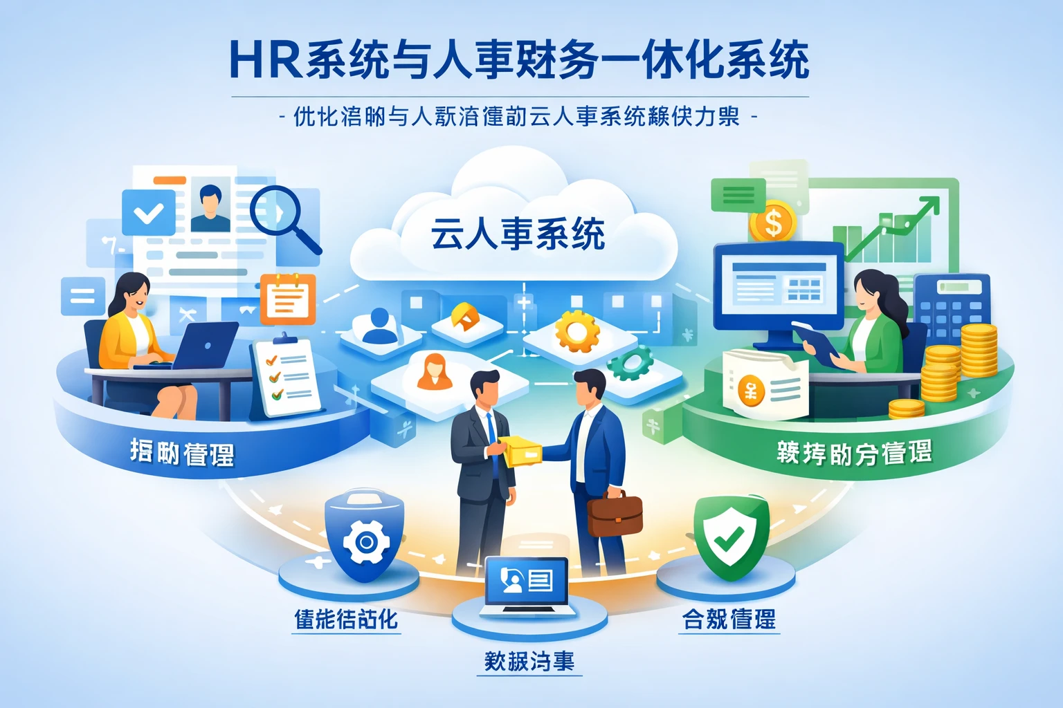 HR系统与人事财务一体化系统:优化招聘与入职流程的云人事系统解决方案