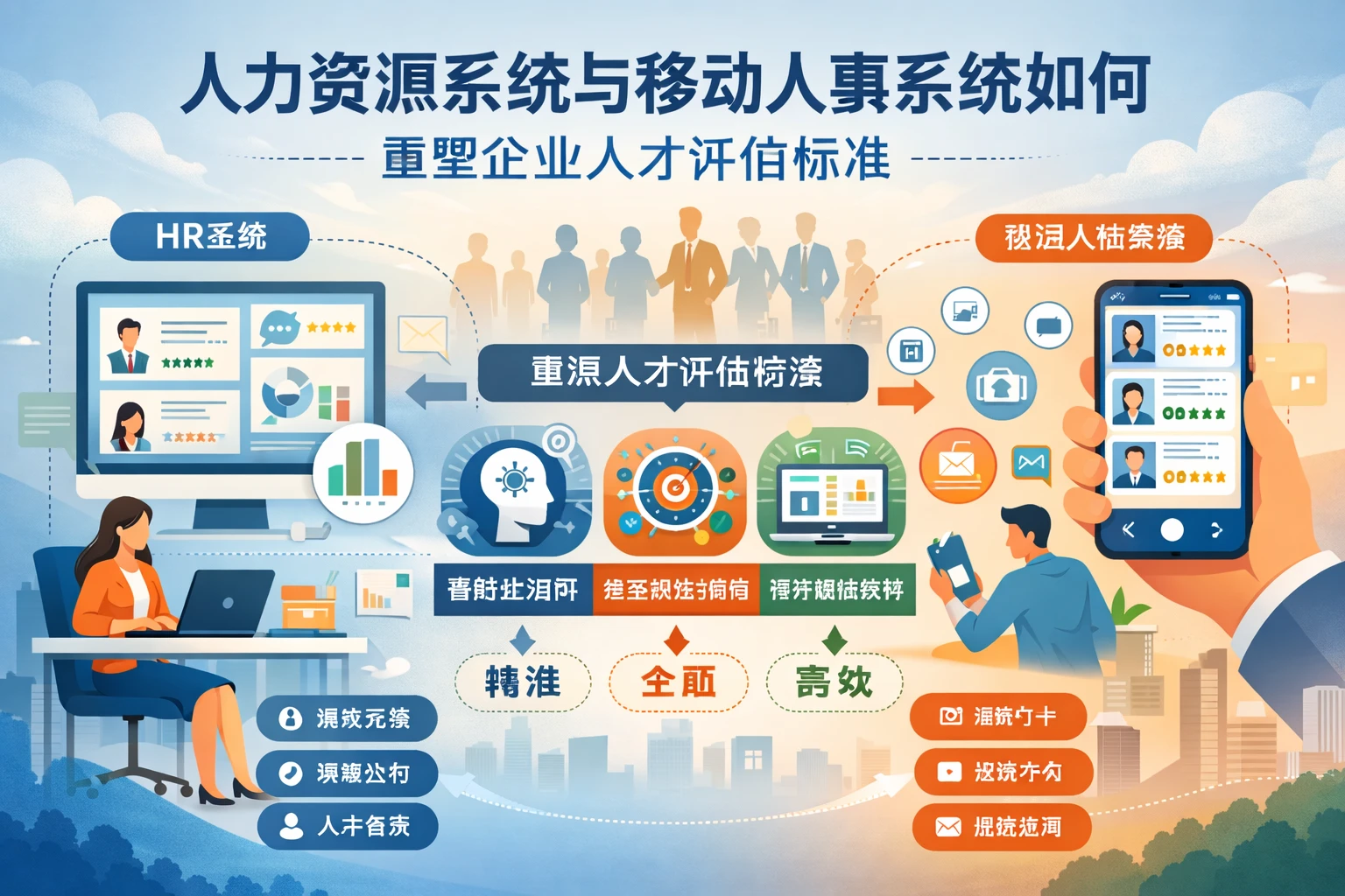 人力资源系统与移动人事系统如何重塑企业人才评估标准