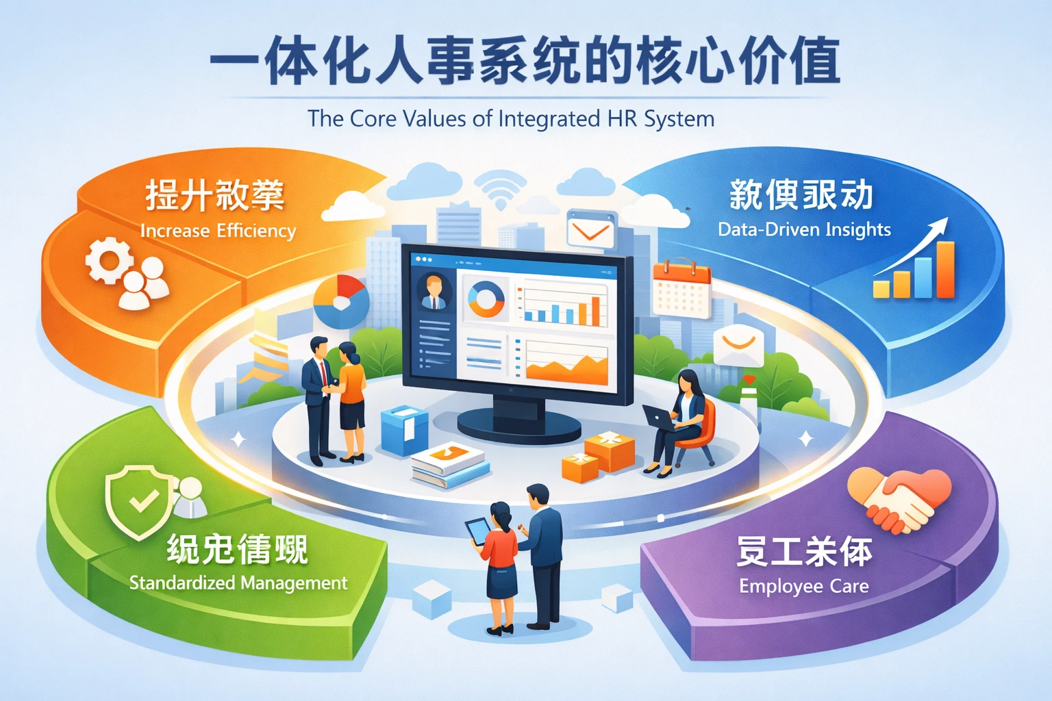 一体化人事系统的核心价值