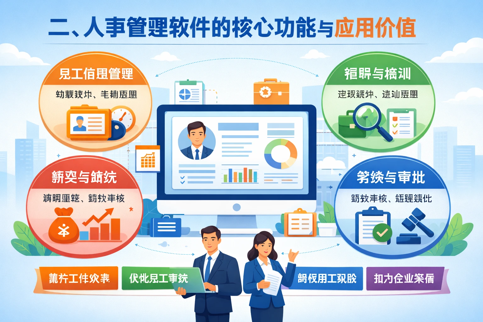 二、人事管理软件的核心功能与应用价值