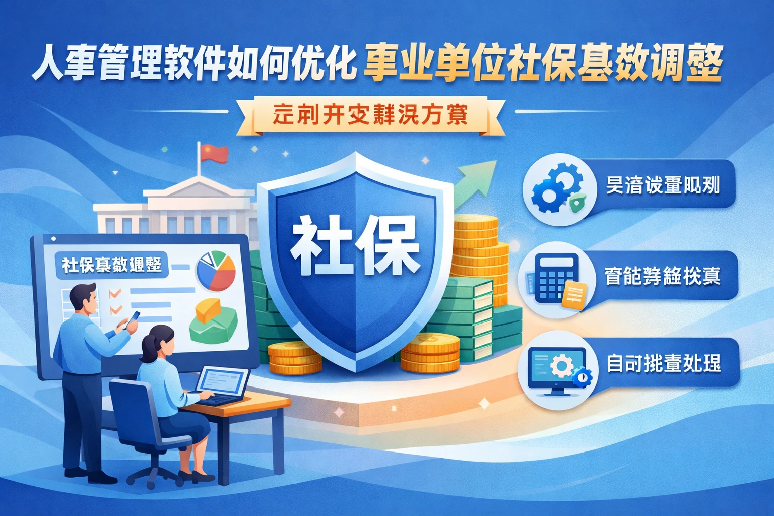 人事管理软件如何优化事业单位社保基数调整:定制开发解决方案
