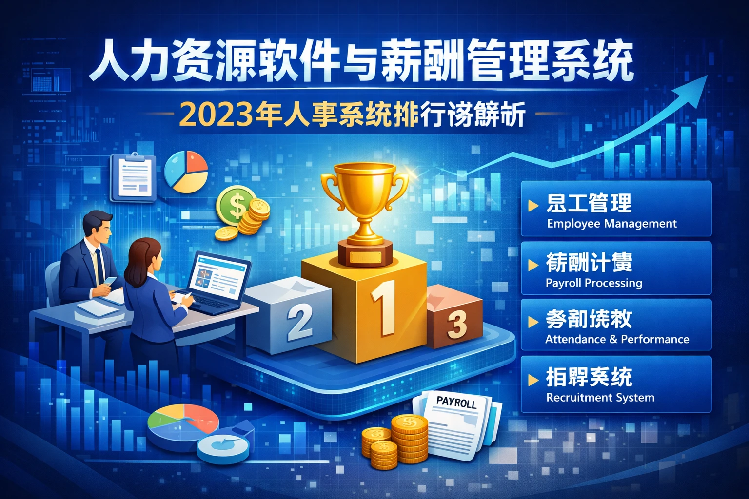 人力资源软件与薪酬管理系统：2023年人事系统排行榜解析