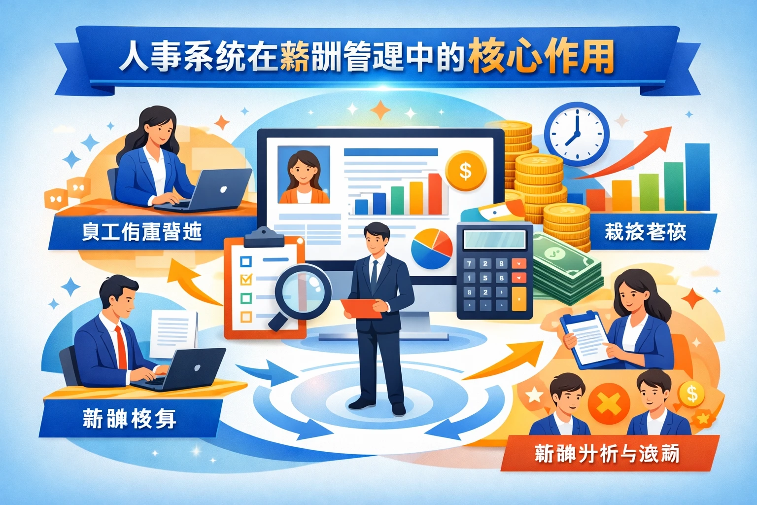 人事系统在薪酬管理中的核心作用