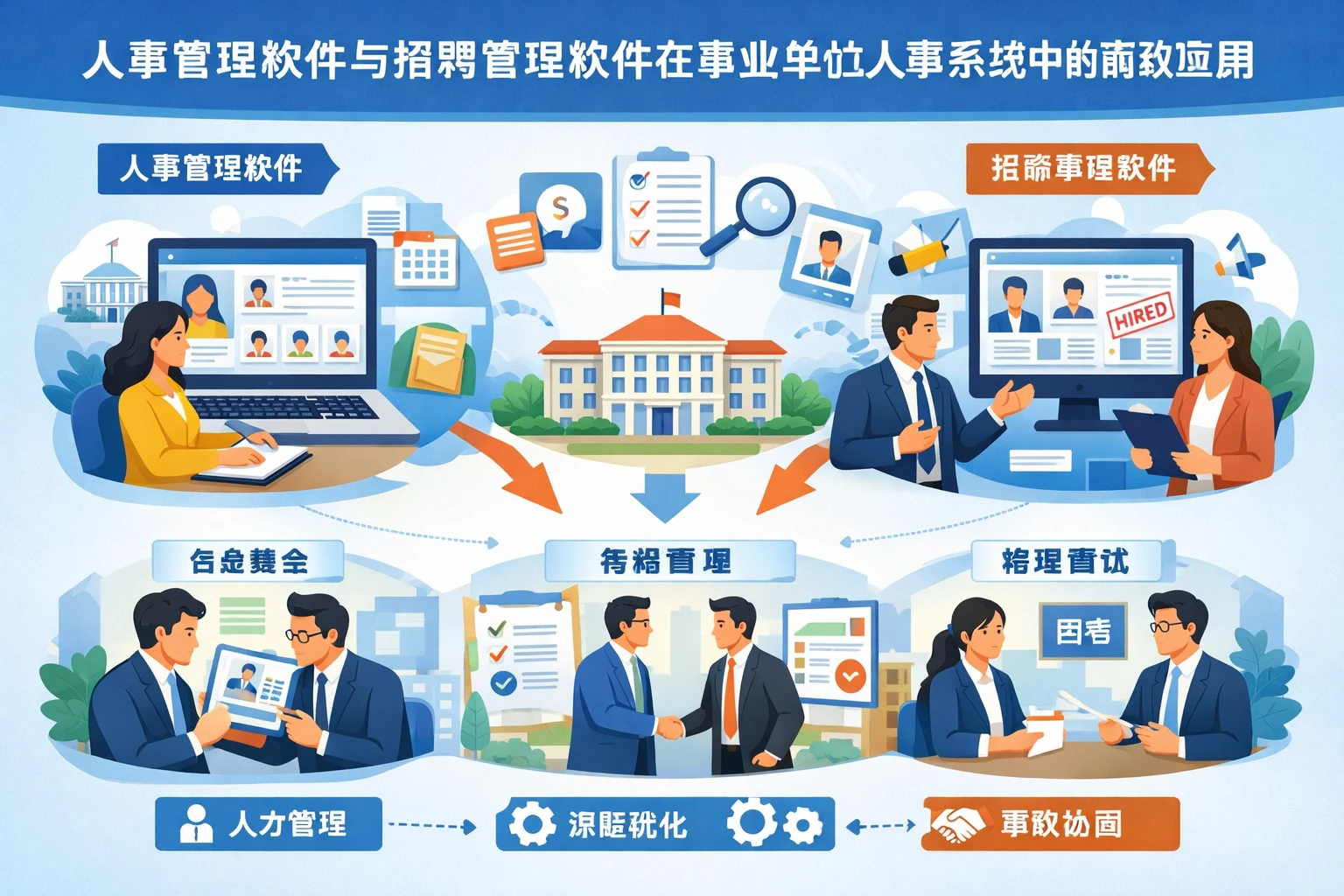人事管理软件与招聘管理软件在事业单位人事系统中的高效应用