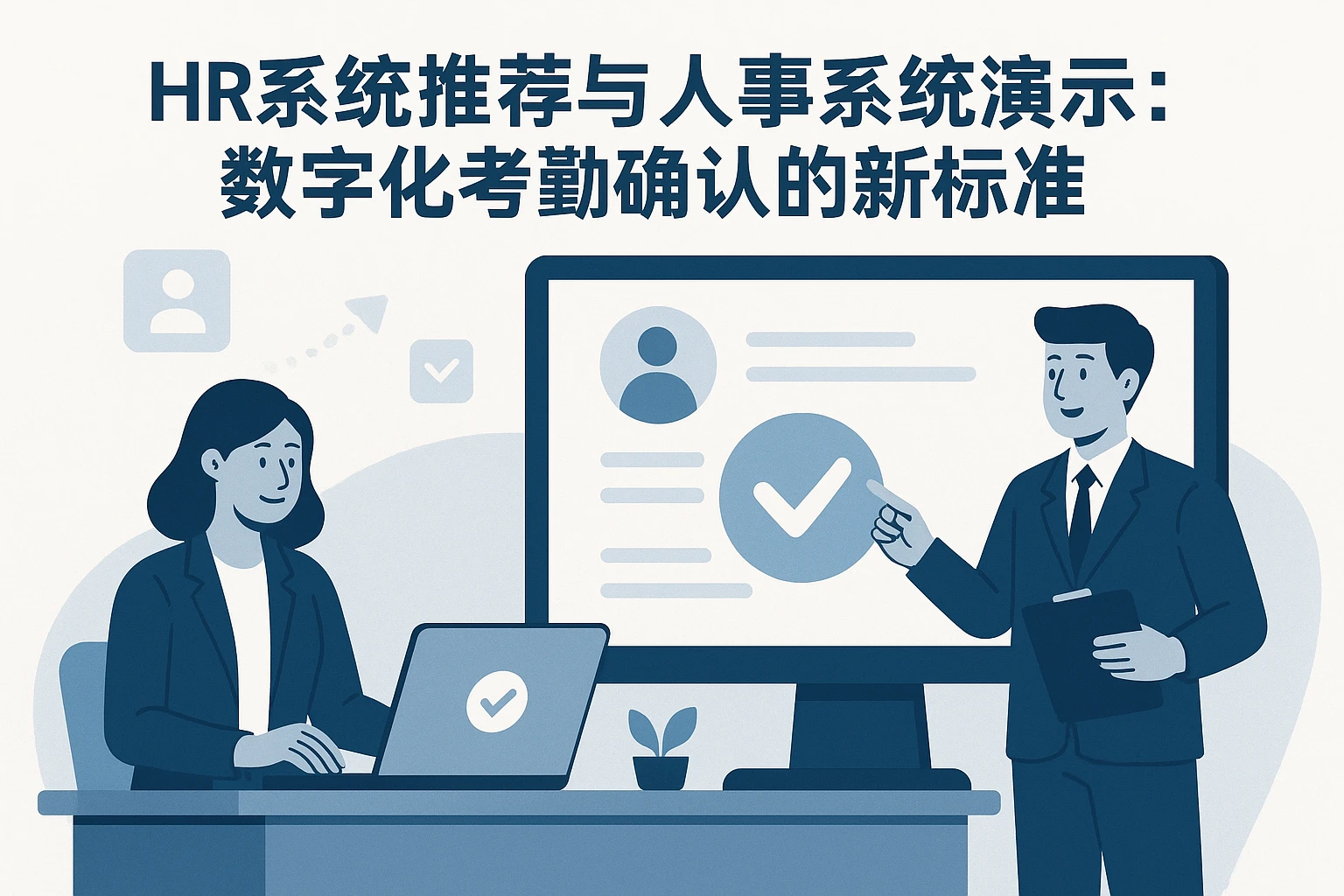HR系统推荐与人事系统演示:数字化考勤确认的新标准