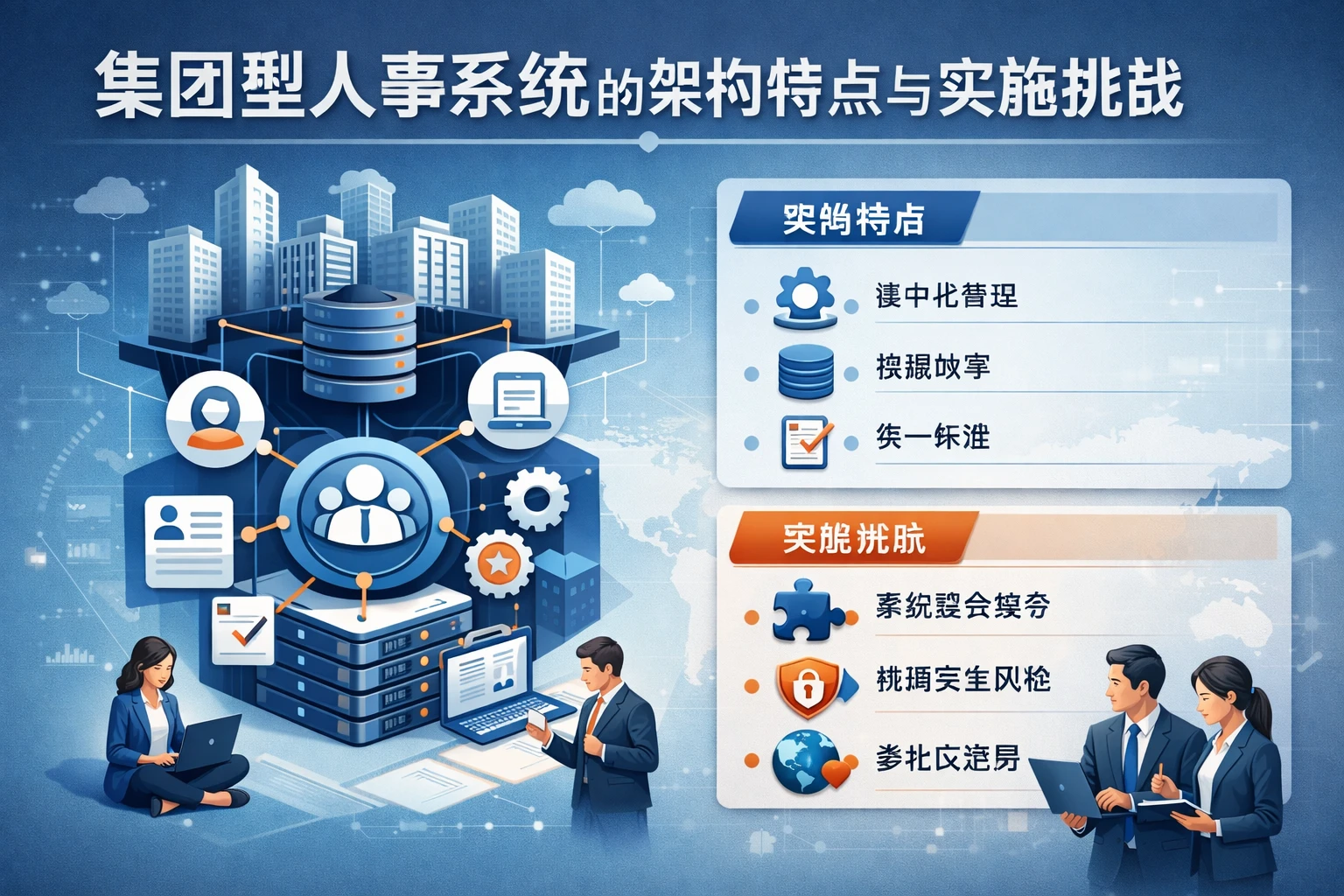 集团型人事系统的架构特点与实施挑战