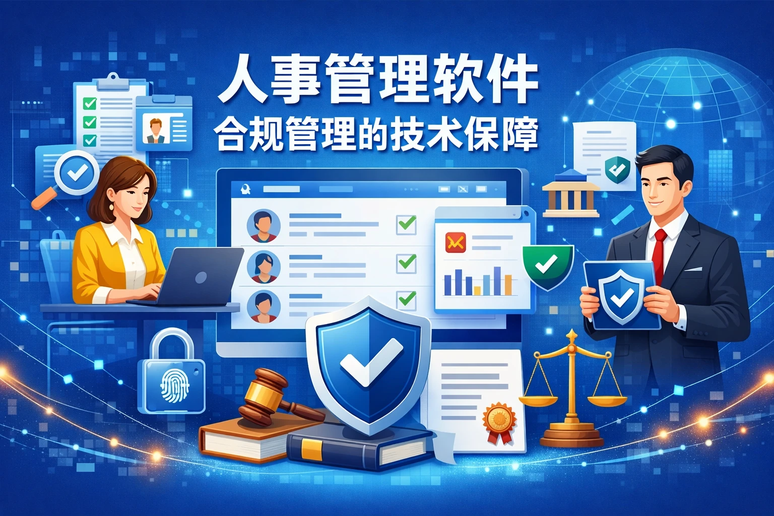 人事管理软件：合规管理的技术保障
