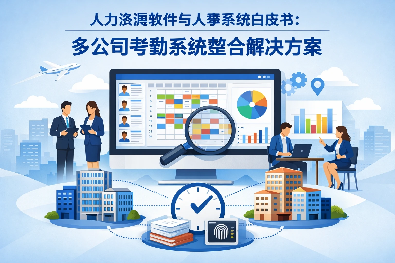 人力资源软件与人事系统白皮书：多公司考勤系统整合解决方案