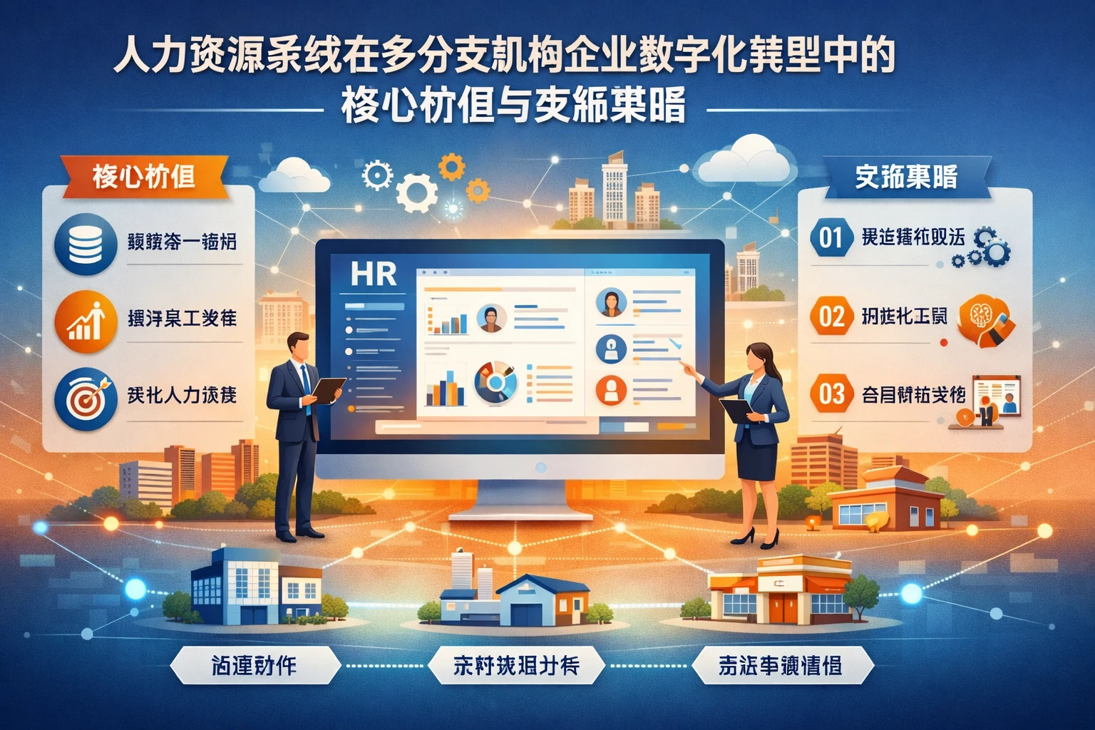 人力资源系统在多分支机构企业数字化转型中的核心价值与实施策略