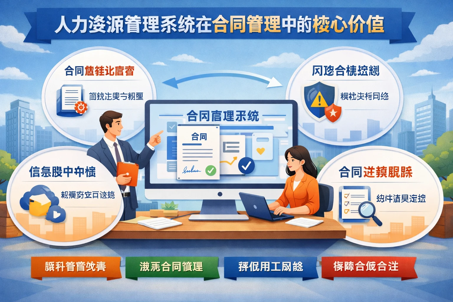 人力资源管理系统在合同管理中的核心价值